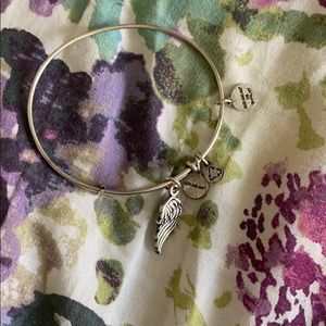 Alex and Ani angel wing bracelet